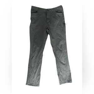Men’s Hi-Tech Lightweight Outdoor Pants Gray 34 x 30